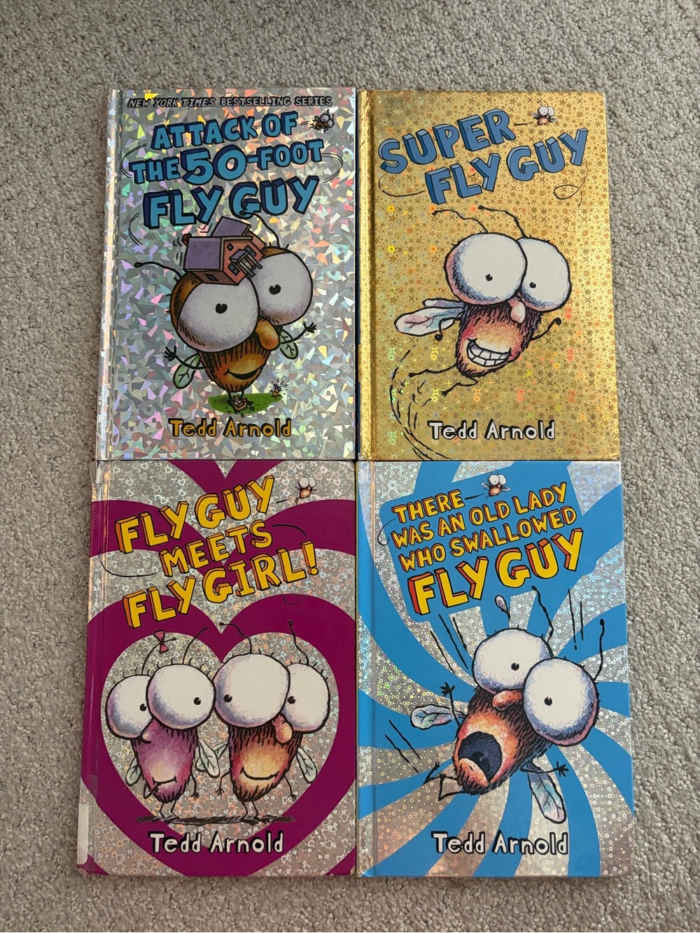 Four Fly Guy Books